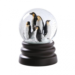 penguin snow globe