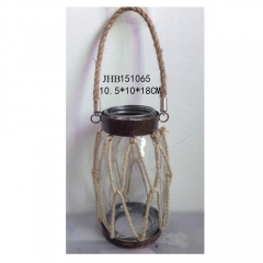 Iron llanterns for candles
