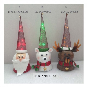 Iron Santa Claus Christmas LED Light